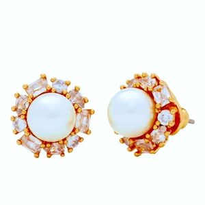 KATE SPADE NEW YORK ♠️ CANDY SHOP PEARL HALO STUD EARRINGS